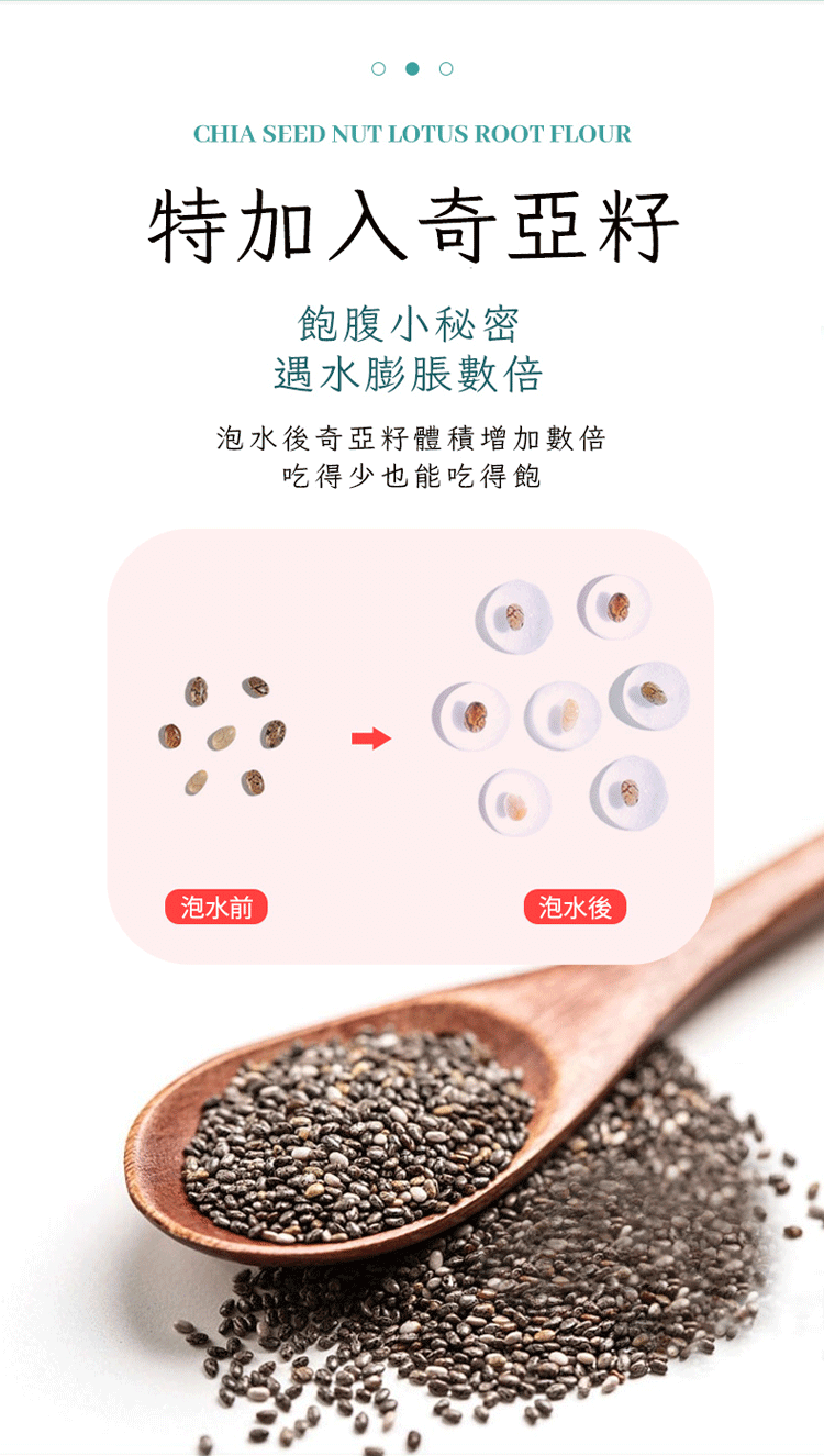 奇亞籽堅果藕粉羹